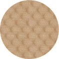 thumbnail image 1 of Ahgly Tapis d'Intérieur Lavable en Machine Carré Transitionnel Kaki Or, 3 Pieds Carré, 1 of 7