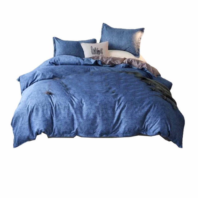 RoamHome Ensemble de Literie 3 Pcs - Draps et Taies d'Oreiller en Fibre de Polyester Lavables à la Machine, Conception Double Face pour Déco de Maison Moderne, Résistant à la Décoloration et Entretien Facile (59x78.7 Po, 20x29.5 Po)