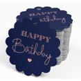 thumbnail image 4 of Inkdotpot Étiquette de Bouteille Joyeux Anniversaire en Feuille d'Or Rose Véritable 100 Pcs, 4 of 6