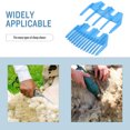 thumbnail image 4 of SHISUYAN 2 Pcs Guide Tondeuse pour Moutons Accessoire Tondeuse Guide Toilettage Cisaille Guide Rasoir Guide, 4 of 9