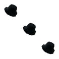 thumbnail image 3 of maskred Stay Sun Safe And Stylish With Bucket Hat For Outdoor Adventures M Easy To Wear black 3Set, 3 of 6