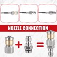 thumbnail image 2 of relayinert 4piece Robust And Durable Sewer Jetter Nozzle Wide Application Efficient Cleaning Universal Fit, 2 of 6
