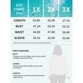 thumbnail image 2 of Charmo Womens Plus Size Long Sleeve Rash Guard Top Zipper Swimsuit Swim Shirt, 2 of 6