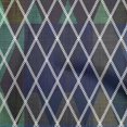 thumbnail image 1 of oneOone Viscose Chiffon Medium Blue Fabric Argyle Sewing Craft Projects Fabric Prints By Yard 42 Inch Wide, 1 of 4