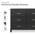 thumbnail image 4 of Rêve Sur Moi Universel Double Commode I Enfants Chambre Commode I Six Tiroirs Commode I Milieu Du Siècle Moderne, 4 of 6