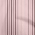 thumbnail image 1 of oneOone Popeline de Coton Rose Pink Tissu Rayures Matière de Robe Tissu Imprimé Tissu au Mètre 56 Pouces de Large, 1 of 4