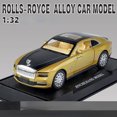thumbnail image 1 of 1:32 Rolls Royce SPECTRE Alloy Models Cars Toys Simulation Metal Diecasts Sound Light Toy car Gifts For Kids Collection 锘緼848 Gold No box, 1 of 6