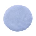 thumbnail image 4 of Tapis Peluche Mini 1:12 Jouets Fournitures de Décor Scène de Vie Simulation Tapis de Sol pour Bleu Rond L, 4 of 9