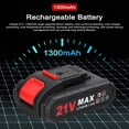 thumbnail image 4 of Mistaha 21V Lithium Ceramic Tile Paving Machine Electric Vibrating Tool with Smart Wireless Lithium Battery, Adjustable Handle for Easy Tile Positioning - 110V US Plug, 4 of 6