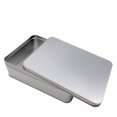 thumbnail image 4 of AMERTEER 1 Pce Mini Boîte à Billets Portable en Acier Coffre-Fort Boîte de Rangement à la Mode (Argent), 4 of 7