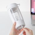 thumbnail image 4 of Esquirla Shaker Automatique Portable pour Protéines Bouteille d'Eau de Sport Outil Blanc, 4 of 7