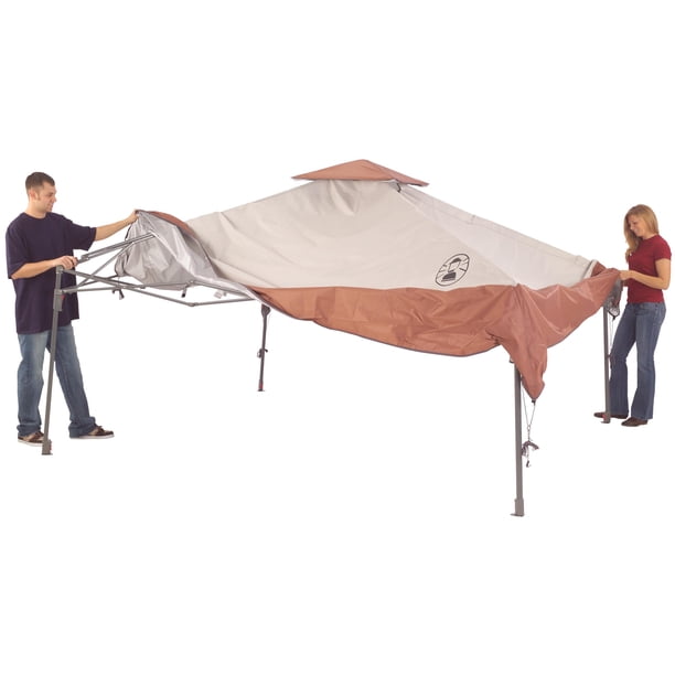 Coleman 13x13ft Instant Canopy Sun Shelter, Portable Shade Tent
