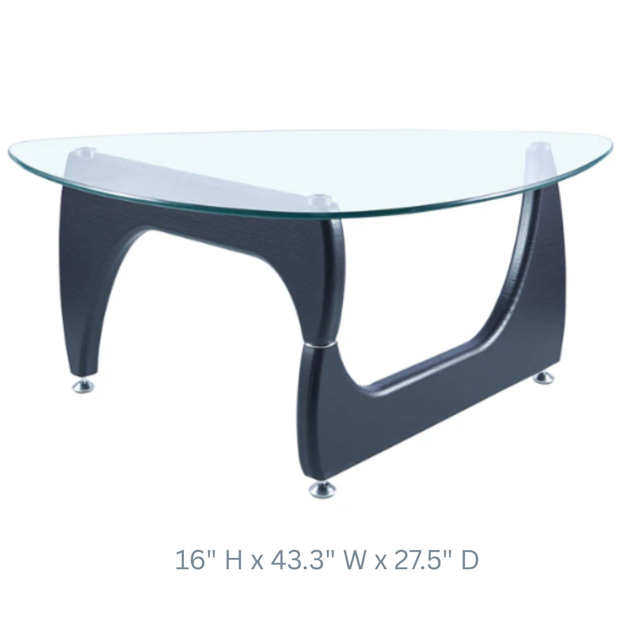 Table basse Noguchi en noir