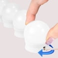 thumbnail image 2 of Zootealy 12 Pcs Vanity Lights for Mirror, , Hollywood LED Mirror Lights for Makeup, 12 Dimmable Bulbs with Removable Stickers (Mirror Not Included), 2 of 6