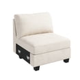 thumbnail image 5 of HONBAY Middle Seat of Modular Sectional Corduroy Sofas, Beige, 5 of 5