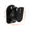 thumbnail image 4 of MLINS 6 Sets Speaker Wall Mount Brackets Surround Sound Speakers Mount Brackets, 4 of 6