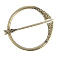 thumbnail image 2 of Retro Classy Penannular Spiral Brooch Amulet  Scarf Shawl Pin Antique Copper 2, 2 of 5