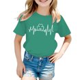 thumbnail image 1 of Chat et Veste pour Danse Imprimé St. Pat Col Rond Manches Courtes pour Filles, 1 of 3