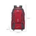 thumbnail image 3 of LSLJS 85LCamping Hiking Backpack, Travel Backpack, Hiking Backpack, Outdoor Sports Backpack Travel Bag, Suitable for Mountaineering Camping Trips, Mountaineering Travel, 3 of 9
