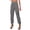 Grey, variant on HAiming Womens Cargo Pants Casual Elastic Waist Trouser with Pockets Workwear Pants Travel Jogging Workout and Gym Solid Color