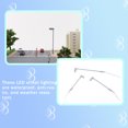 thumbnail image 1 of Model Layout Lights Sturdy Train Layout Toys Scale Lamppost Miniatures Decoration Mini Garden Lamps Sand Plate Building (1：150）（White Light）, 1 of 9