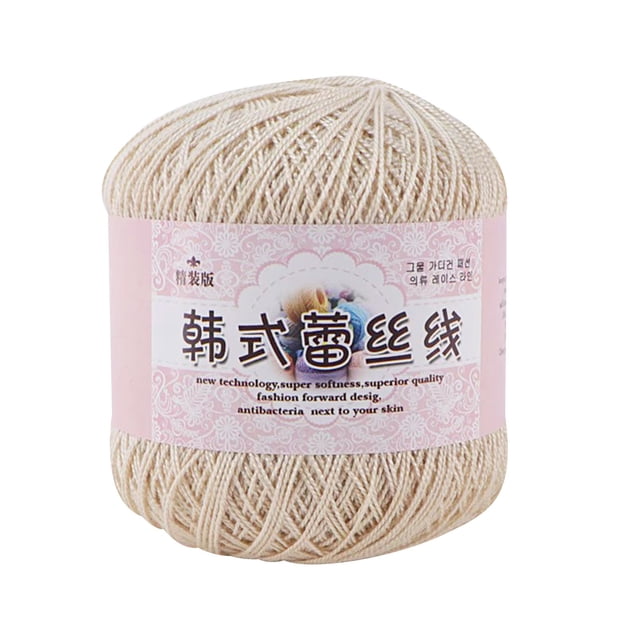 Birdeem Lace Thread Diy Woven Mercerized Baby Fine Thread Crochet Yarn