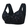 thumbnail image 1 of AMERTEER WTN Women Lace Front Button Shaping Cup Adjustable Shoulder Strap Large Size Underwire Bra, 1 of 3