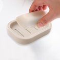 thumbnail image 3 of WRKEKC Portable Soap with Drainage Tray - Compact and Lightweight Design - Suitable for Bathroom,Travel,and Kitchen - Made from Strong Plastic - Easy to Clean and Store - Keeps Soap Dry and Organized, 3 of 6