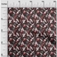 thumbnail image 2 of oneOone Polyester Spandex Brown Fabric Tropical Leaf Sewing Craft Projects Fabric Prints By Yard 56 Inch Wide, 2 of 5
