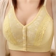thumbnail image 2 of Posijego Front Closure Push up Bra for Women Breathable Wireless Bra Full Coverage Support Everyday Bras, 2 of 3