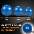 thumbnail image 4 of 9 Inch-Small Bender Ball for Pilates, Pilates Ball, Barre Ball, Mini Exercise Ball, Yoga, Core Training and Physical Therapy, Anti Burst & Slip Resistant Balance Ball with Quick Foot Pump, 4 of 8