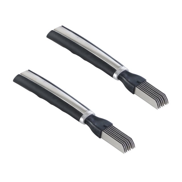 2 Pack Scallion Cutter, Scallion, Stainless Scraping Knife Kitchen Tools