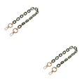 thumbnail image 1 of Redempat Resin Bag Chains Vibrant And Fashion-forward Bag Add-ons Easy To Install L204-LS 2Set, 1 of 6