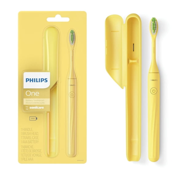 Philips One by Sonicare Battery Toothbrush, Mango, HY1100