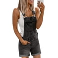 thumbnail image 4 of Kcodviy Women Denim Overalls and Tight Jumpsuits for Women Able Washed Denim Jumpsuits Cute Overalls for Women Summer Jumpsuits Comfy Jumpsuits Jumpsuit for Women, 4 of 6