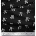 thumbnail image 2 of Soimoi Rayon Fabric Floral Block Print Fabric by The Yard 42 Inch Wide, 2 of 3