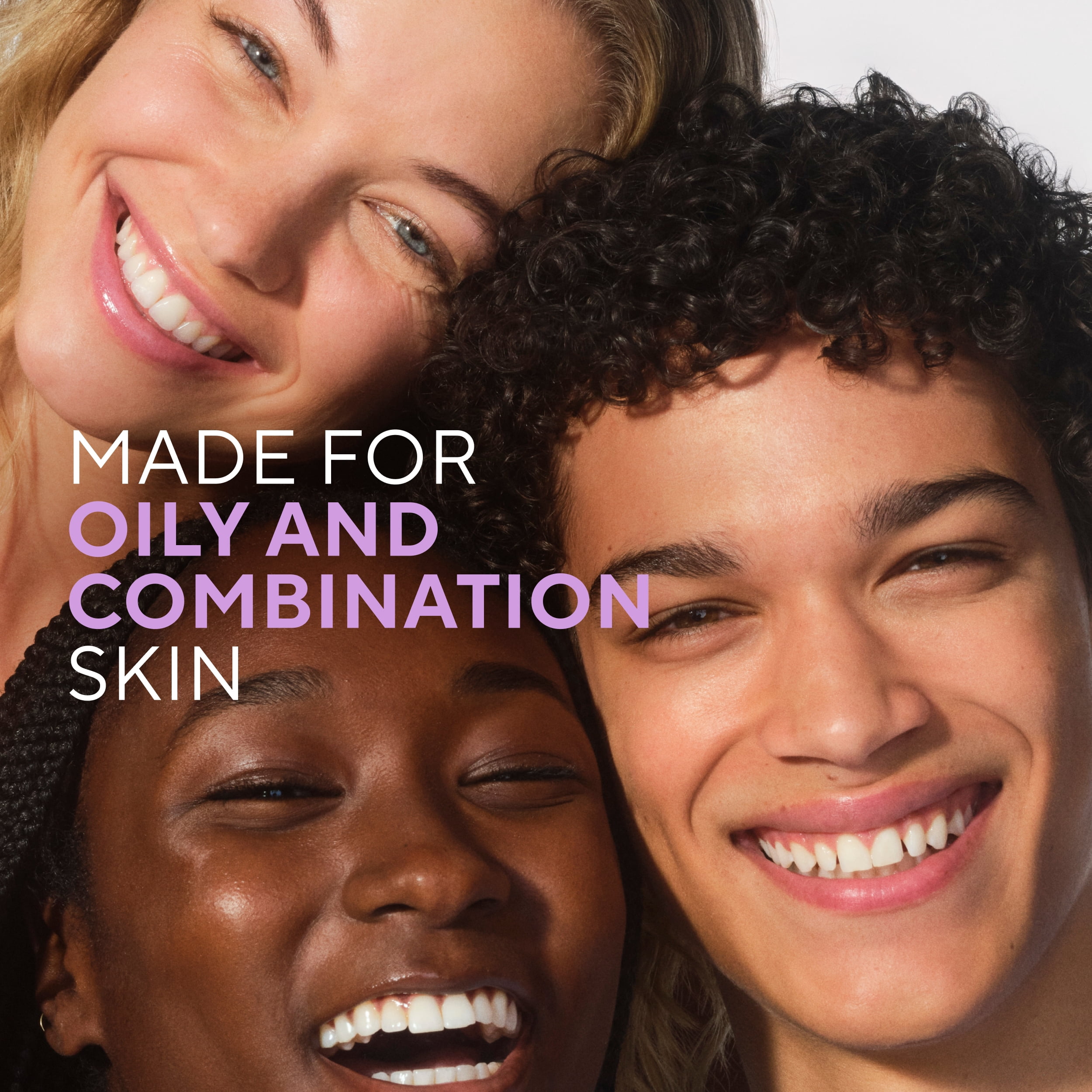 Nettoyant en profondeur pour le visage Native, pour peau grasse à mixte, sans sulfate, avec acide salicylique et eucalyptus, testé dermatologiquement, 370 mL