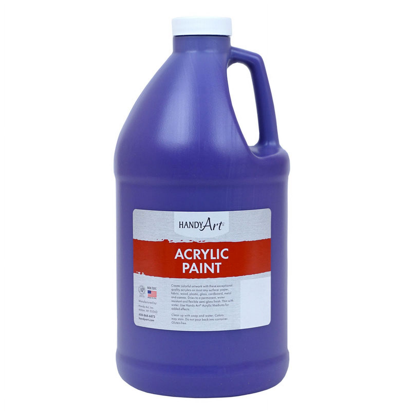 Peinture Rock & Handy Art RPC102075 Peinture Acrylique d'Un Demi-Gallon, Violet