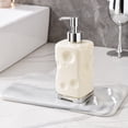 thumbnail image 1 of Lisbinx Refillable Hand Soap Dispenser Bottle, 450 mL Plastic Pump, Bathroom Kitchen Countertop Liquid Soap, 4-Colour Options, 1-Pack, 1 of 6