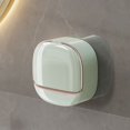 thumbnail image 1 of Wall Mounted Waterproof Soap Dish with Drainage Box Holder Bathroom, 1 of 12