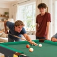 thumbnail image 2 of Soozier Ensemble de Table de Piscine Pliante de 55 Pouces, Hauteur Réglable, Vert, 2 of 10