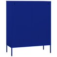 thumbnail image 3 of vidaXL Armoire de Rangement Bleu Marine 80x35x101,5 cm Acier, 3 of 5