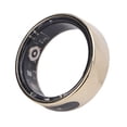 thumbnail image 1 of Smart Ring, 5ATM Fitness Tracker Ring Touch Control  for Running Black,Gold, 1 of 7