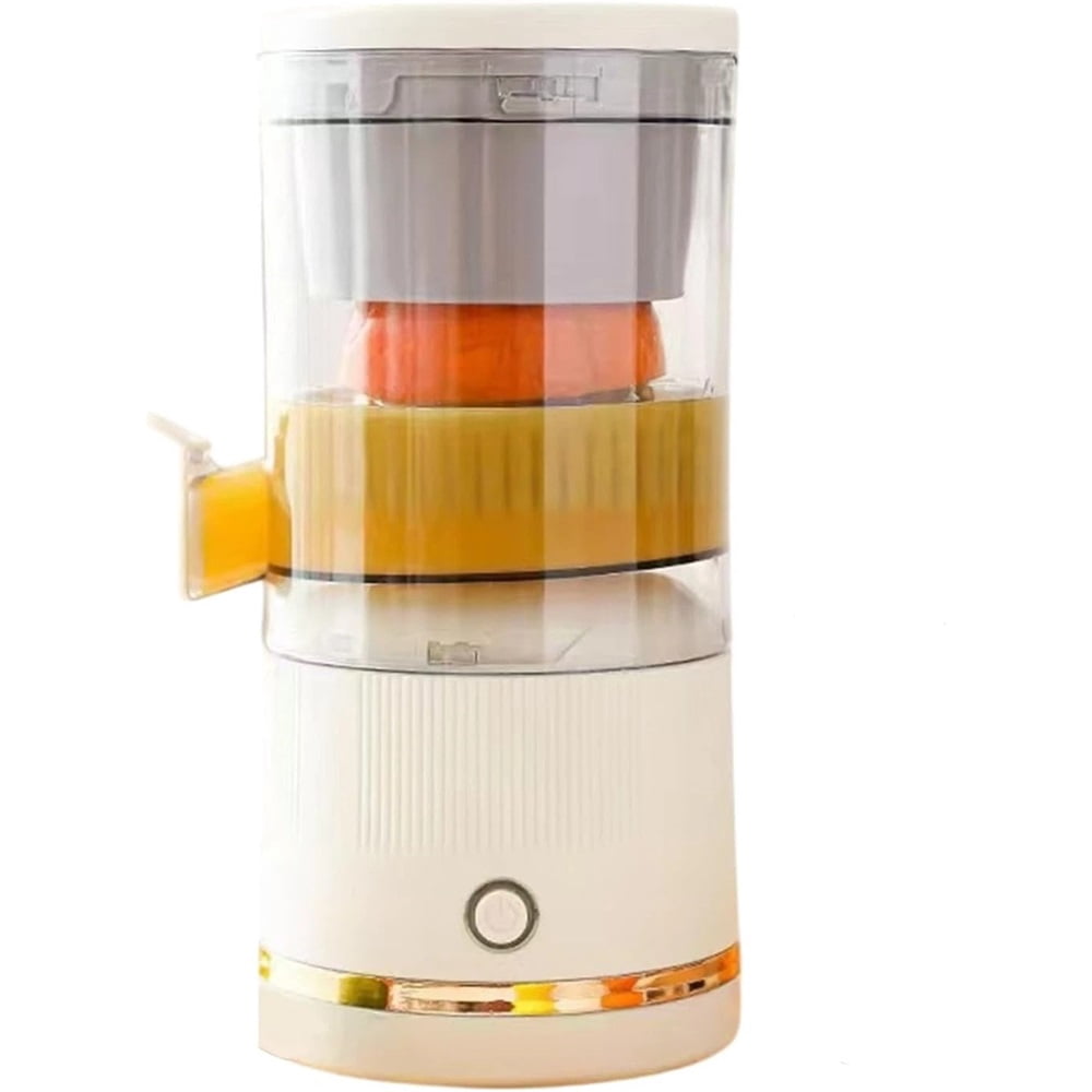 One-Touch Travel Juice Maker - USB Rechargeable Cordless Citrus Juicer for Home, Office, Camping & Travel(Only juicer)