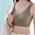 thumbnail image 4 of Timegard Bras for Women No Underwire Seamless Full-Coverage High Support Comfortable Everyday Bralette, 4 of 5