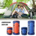 thumbnail image 3 of Sac de Compression Sac de Couchage Sac de Trucs Imperméable Plein Air Camping Sac à Dos Rangement S G0E0 Randonnée Économie d'Équipement Ultraléger, 3 of 9
