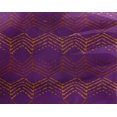 thumbnail image 4 of oneOone Georgette Viscose Fabric Chevron Block Decor Fabric Printed BTY 42 Inch Wide, 4 of 4
