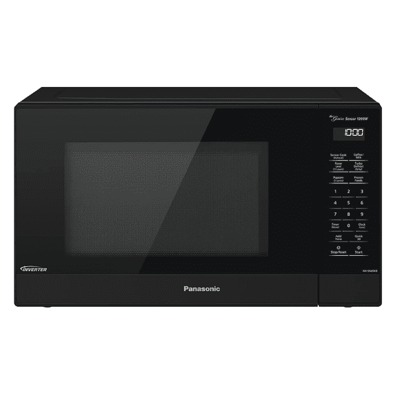 Panasonic Micro-Ondes à Onduleur de Comptoir 1,2 Pi3 et Capteur Genius (NN-SN65KB) - Noir