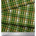 thumbnail image 3 of Soimoi polyester Crepe Fabric Plaid Check Print Fabric by the Yard 52 Inch Wide, 3 of 3