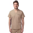 thumbnail image 1 of Sivvan Unisex V-Neck 3 Pocket Scrub Top (Available in 15 Colors), 1 of 7